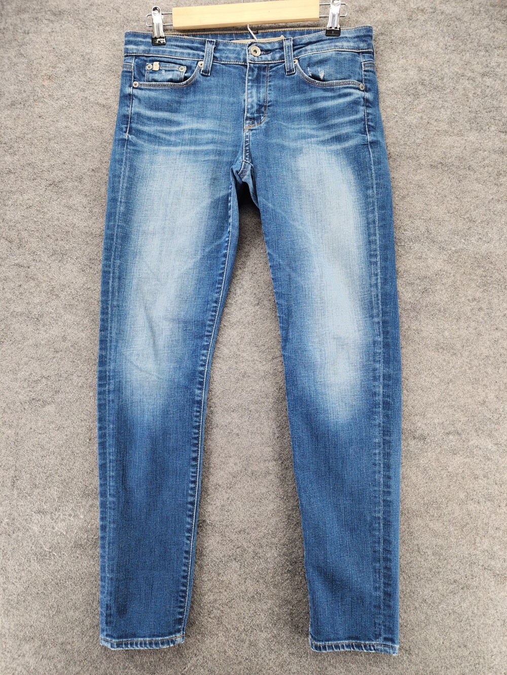 Big Star Jeans Womens 27 Alex Skinny Blue Denim Low Rise